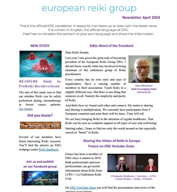 Newsletter – April 2024