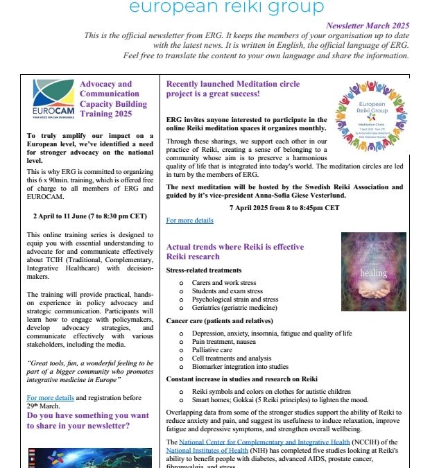 Newsletter – March 2025